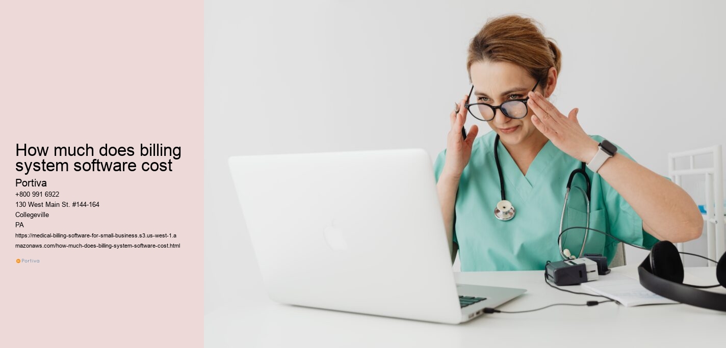 How much does billing system software cost