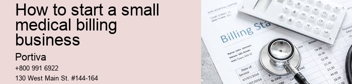 how to start a small medical billing business