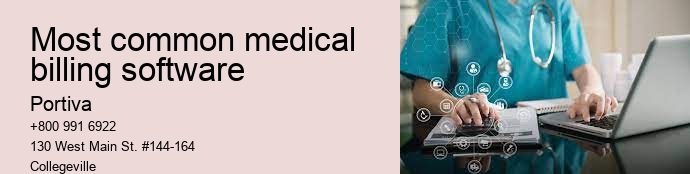 most common medical billing software